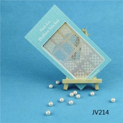 Sablon modele unghii JV214D Sabloane airbrush